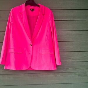 Reitmans Hot Pink Blazer Jacket